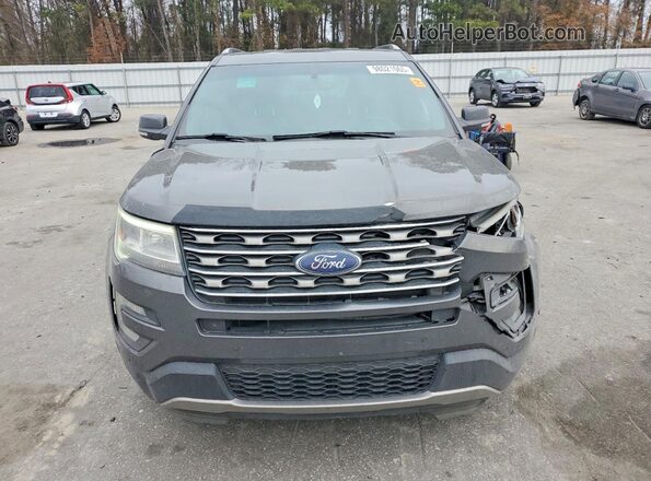 1FM5K7D84GGD20735 2016 FORD FORD EXPLORER Серый Вид спереди
