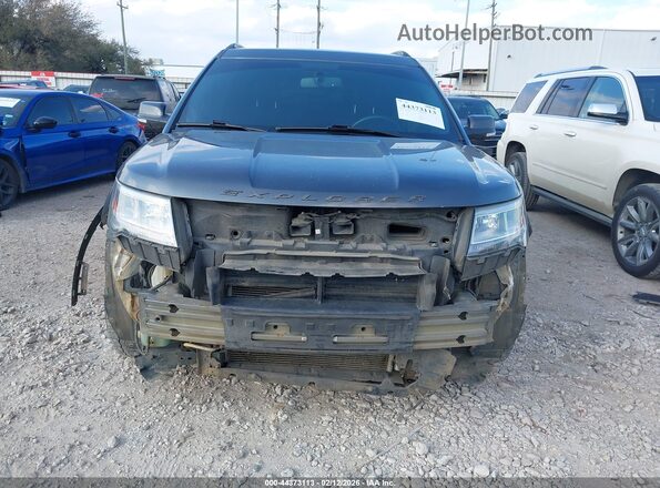 1FM5K7D84JGC69227 2018 FORD FORD EXPLORER Gray Вид задньої частини салону
