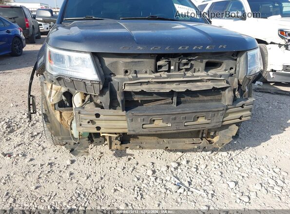 1FM5K7D84JGC69227 2018 FORD FORD EXPLORER Gray Вид спереду