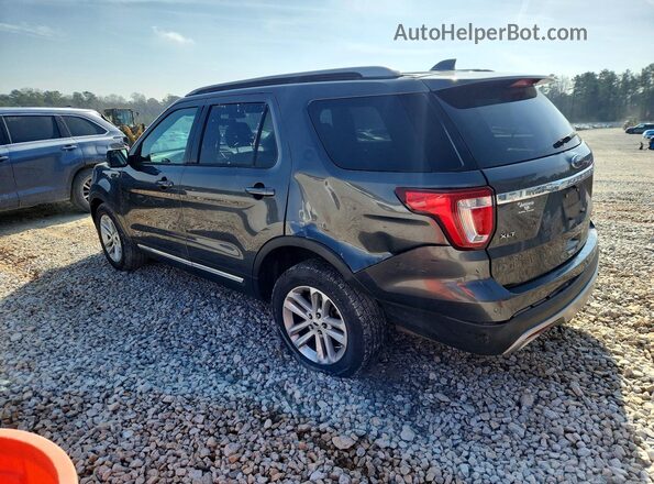 1FM5K7D88HGD34879 2017 FORD FORD EXPLORER Угольный Задняя левая четверть