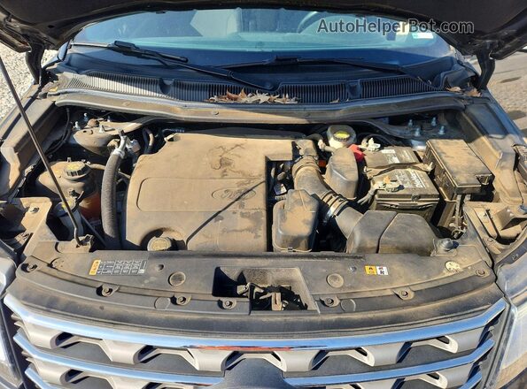1FM5K7D88HGD34879 2017 FORD FORD EXPLORER Угольный Вид задней части салона