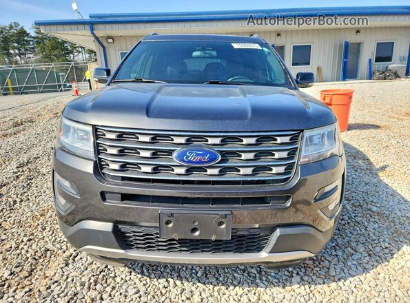 1FM5K7D88HGD34879 2017 FORD FORD EXPLORER Угольный Вид спереди