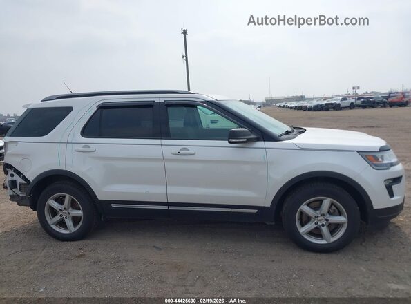 1FM5K7DH9KGA88304 2019 FORD FORD EXPLORER Белый Панорамный вид салона 360°