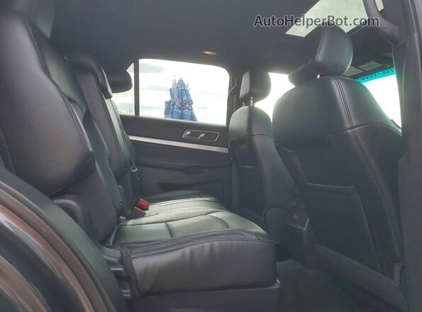 1FM5K7DHXGGD03499 2016 FORD FORD EXPLORER Gray უკანა სალონის ხედი