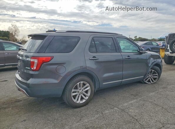 1FM5K7DHXGGD03499 2016 FORD FORD EXPLORER Gray უკანა მარჯვენა