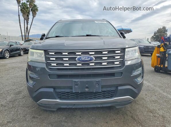 1FM5K7DHXGGD03499 2016 FORD FORD EXPLORER Gray წინა ხედი