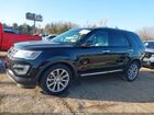 2016 Ford Explorer Limited Черный vin: 1FM5K7F85GGD13063