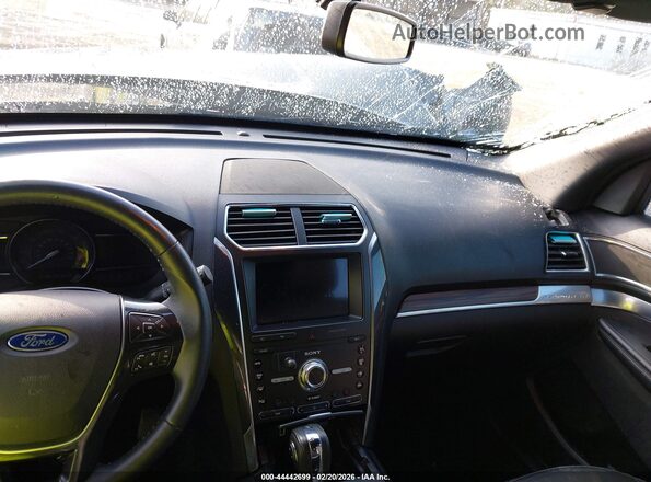 1FM5K7FH0KGA75342 2019 FORD FORD EXPLORER Серый Вид салона спереди