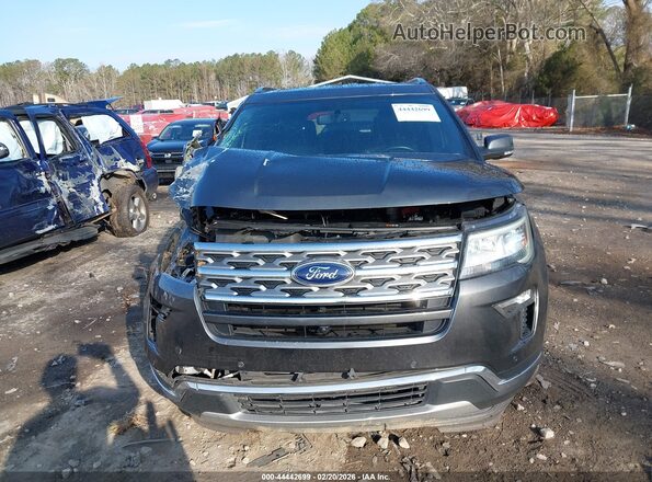 1FM5K7FH0KGA75342 2019 FORD FORD EXPLORER Серый Вид щитка приборов