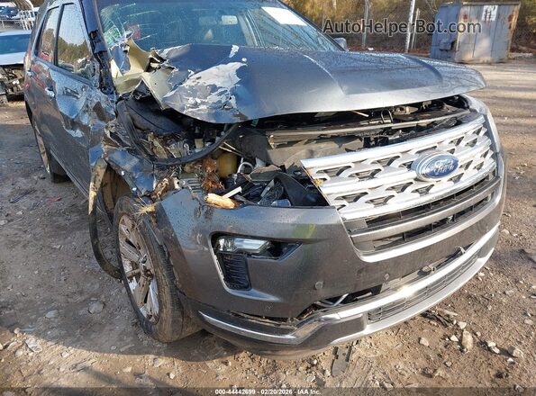 1FM5K7FH0KGA75342 2019 FORD FORD EXPLORER Серый Вид спереди