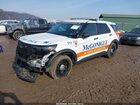 2020 Ford Police Interceptor Utility   White vin: 1FM5K8AB0LGC64003