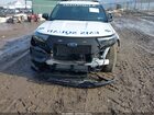 2020 Ford Police Interceptor Utility   White vin: 1FM5K8AB0LGC64003