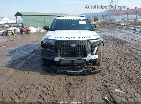 1FM5K8AB0LGC64003 2020 FORD POLICE INTERCEPTOR White უკანა სალონის ხედი
