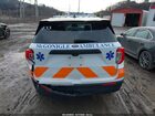 2020 Ford Police Interceptor Utility   White vin: 1FM5K8AB0LGC64003