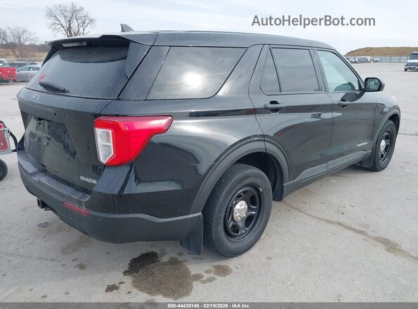 1FM5K8AB1LGA95352 2020 FORD POLICE INTERCEPTOR Black უკანა მარჯვენა
