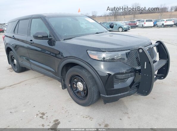 1FM5K8AB1LGA95352 2020 FORD POLICE INTERCEPTOR Black წინა მარჯვენა