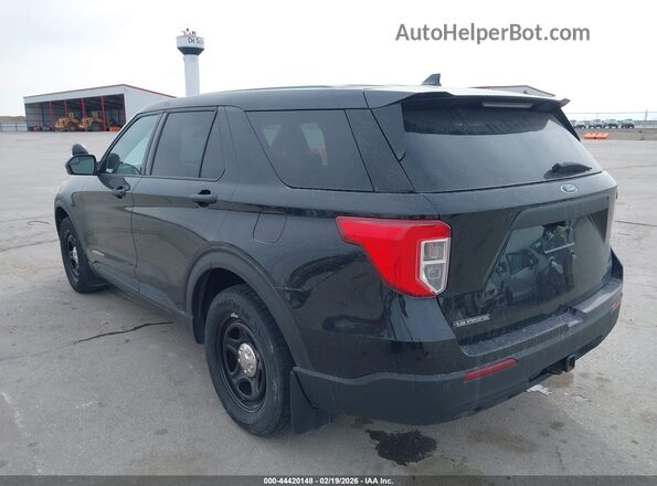 1FM5K8AB1LGA95352 2020 FORD POLICE INTERCEPTOR Black უკანა მარცხენა