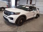 2020 Ford Police Interceptor Utility   Белый vin: 1FM5K8AB2LGC51530