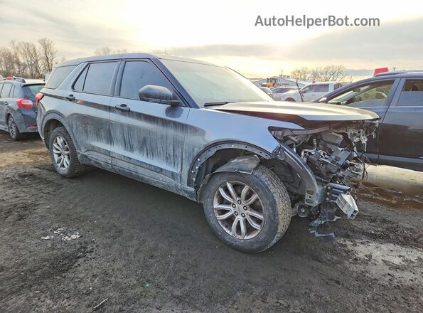 1FM5K8AB2NGC24654 2022 FORD FORD EXPLORER Черный Передняя правая четверть