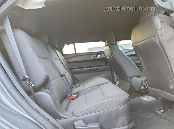 1FM5K8AB2NGC24654 2022 FORD FORD EXPLORER Черный Вид задней части салона