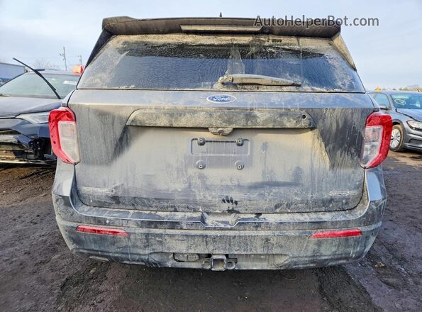 1FM5K8AB2NGC24654 2022 FORD FORD EXPLORER Черный Вид сзади