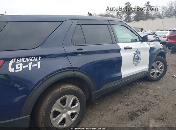 1FM5K8AB2PGA01243 2023 FORD POLICE INTERCEPTOR Синий Вид панели приборов
