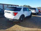 2021 Ford Police Interceptor Utility   White vin: 1FM5K8AB4MGA17665