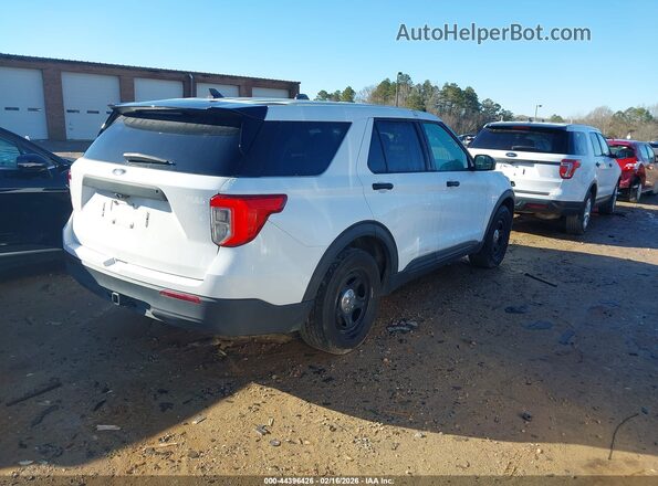 1FM5K8AB4MGA17665 2021 FORD POLICE INTERCEPTOR White Tył prawy
