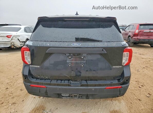 1FM5K8AB5NGC26799 2022 FORD FORD EXPLORER Черный Вид сзади