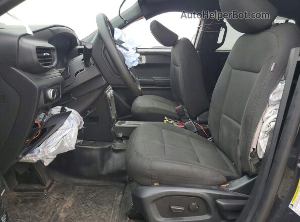 1FM5K8AB5NGC26799 2022 FORD FORD EXPLORER Черный Вид салона спереди