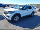 2022 Ford Police Interceptor Utility   Белый vin: 1FM5K8AB6NGC42879