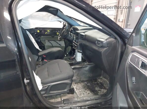 1FM5K8AB9MGA50872 2021 FORD POLICE INTERCEPTOR Black Vista interior delantera