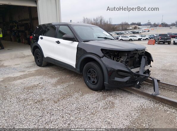 1FM5K8ABXLGA71633 2020 FORD POLICE INTERCEPTOR Белый Передняя правая четверть