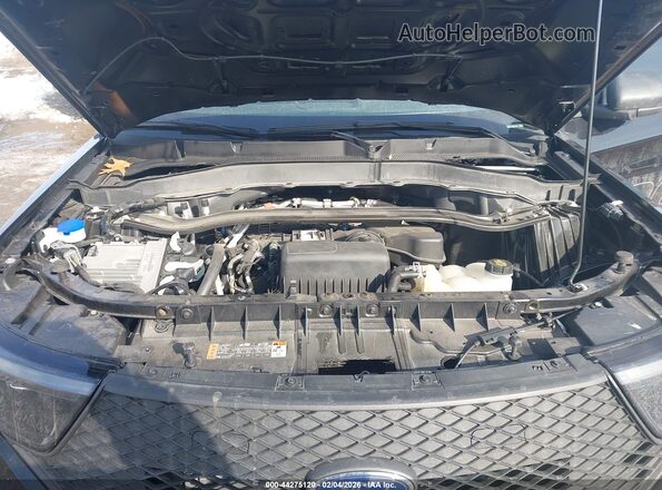1FM5K8ABXRGA72502 2024 FORD POLICE INTERCEPTOR Black Vista trasera