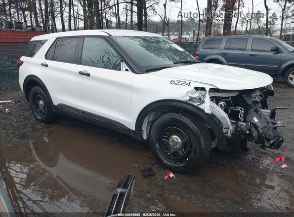 1FM5K8ABXSGA09759 2025 FORD POLICE INTERCEPTOR White Przód prawy