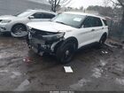2025 Ford Police Interceptor Utility   White vin: 1FM5K8ABXSGA09759