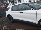 2025 Ford Police Interceptor Utility   White vin: 1FM5K8ABXSGA09759