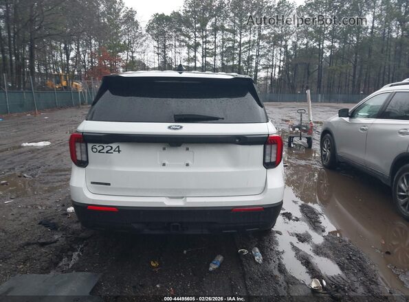 1FM5K8ABXSGA09759 2025 FORD POLICE INTERCEPTOR White 