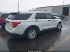 2021 Ford Police Interceptor Utility   White vin: 1FM5K8AC1MGC21011