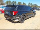 2020 Ford Police Interceptor Utility   Black vin: 1FM5K8ACXLGC62591