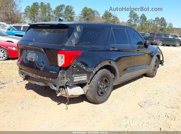 1FM5K8ACXLGC62591 2020 FORD POLICE INTERCEPTOR Black Trasero derecho