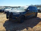 2020 Ford Police Interceptor Utility   Black vin: 1FM5K8ACXLGC62591