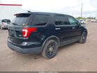 2016 Ford Utility Police Interceptor   Черный vin: 1FM5K8AR1GGA20363