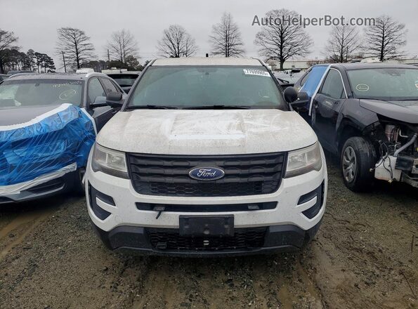 1FM5K8AR1KGA16953 2019 FORD FORD EXPLORER Белый Вид сзади