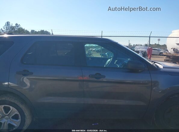 1FM5K8AR4GGA97065 2016 FORD UTILITY POLICE INTERCEPTOR Серый Вид задней части салона