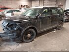 2018 Ford Police Interceptor Utility   Черный vin: 1FM5K8AR7JGA89842