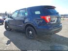 2016 Ford Utility Police Interceptor   Синий vin: 1FM5K8AR8GGD05805