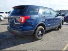 2016 Ford Utility Police Interceptor   Синий vin: 1FM5K8AR8GGD05805