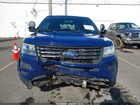 2016 Ford Utility Police Interceptor   Синий vin: 1FM5K8AR8GGD05805