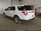 2017 Ford Utility Police Interceptor   Белый vin: 1FM5K8AR8HGD14957